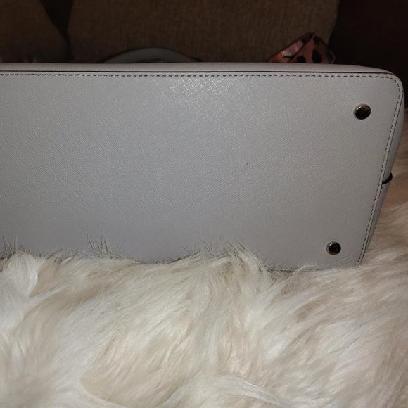 SOLD Kate Spade Maise Medium Dome Satchel in Grey - Picture 7 of 12
